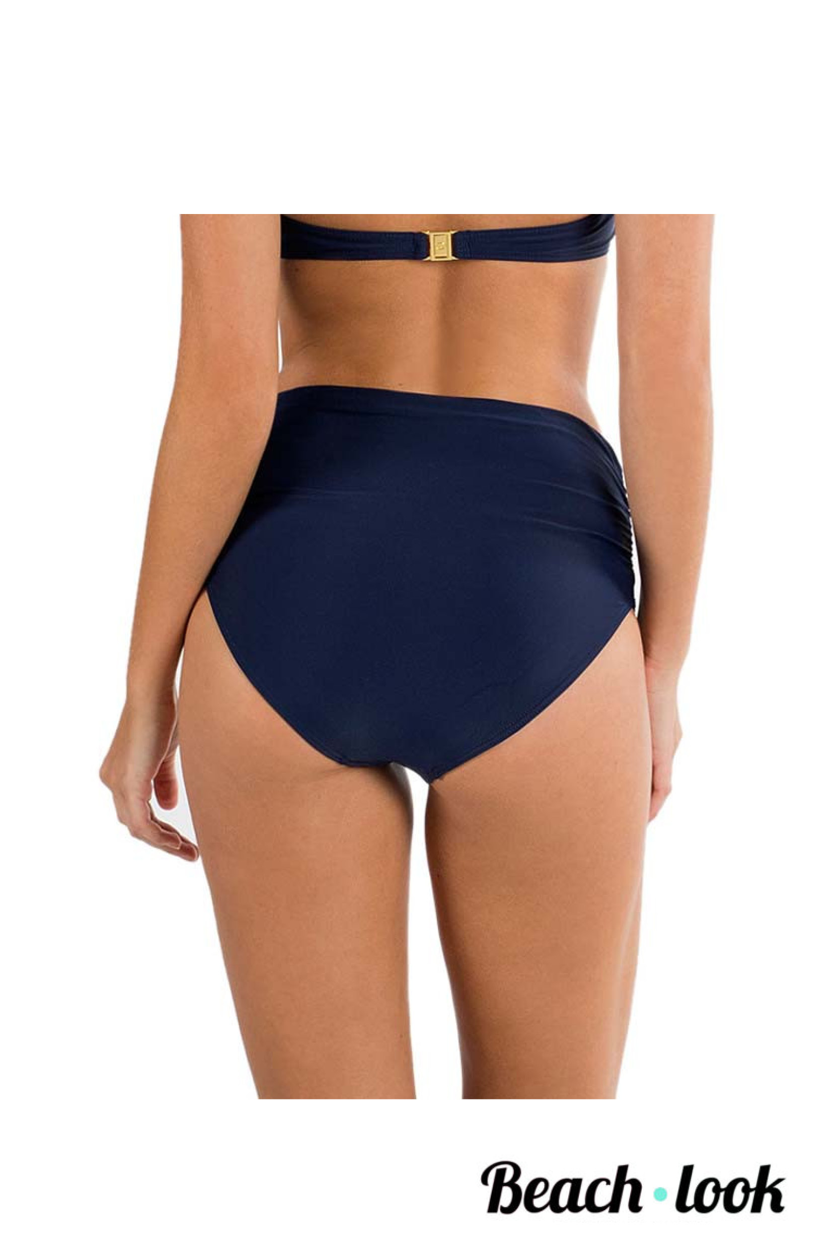 Panos Emporio Pallas Navy Bikinibroekje High Waist | Luxe Zwemmode - Afbeelding 2