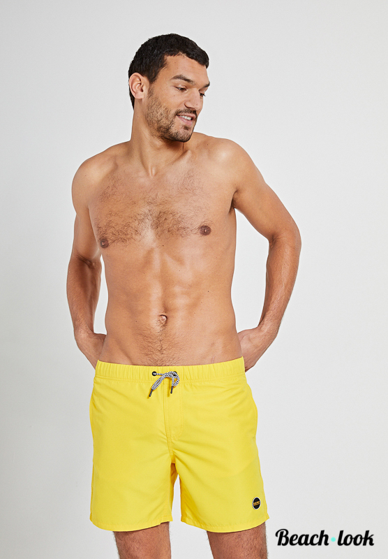 Shiwi Ecofabrics Mike zwemshort - Duurzaam Okergeel | Sneldrogend en Trendy - Afbeelding 3