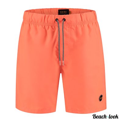 Shiwi Ecofabrics Mike Herenzwemshort – Duurzaam Neon Oranje | Sneldrogend