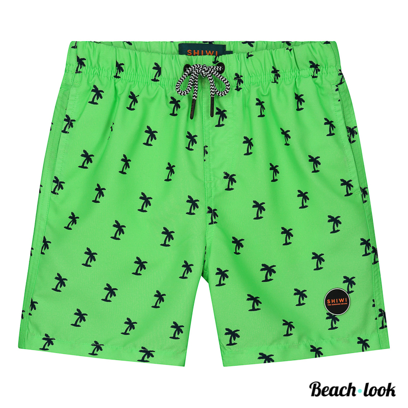 Neon Groene Zwemshort kinderzwemkleding