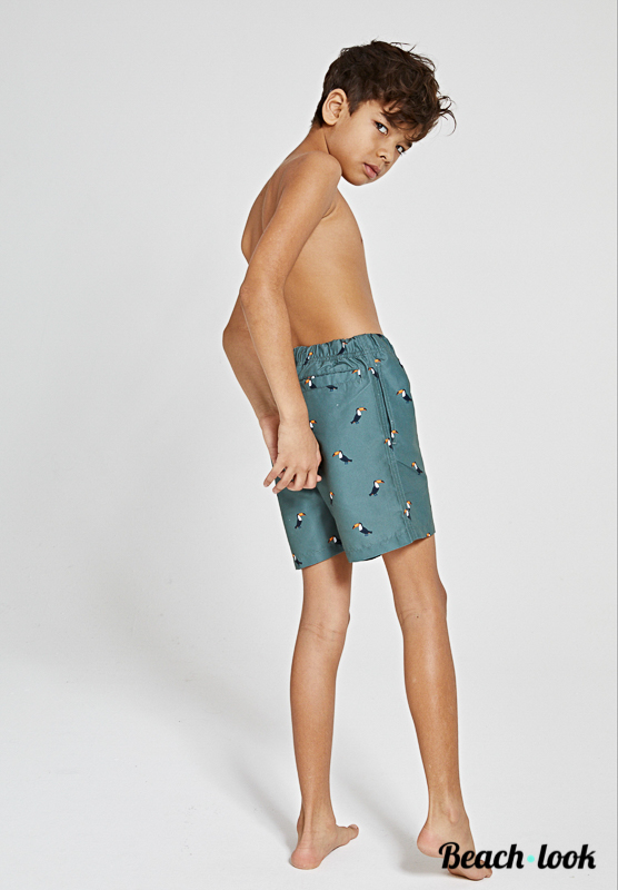 Shiwi Kids Zwemshort - Trendy Toekan Print | Vader & Zoon - Afbeelding 5