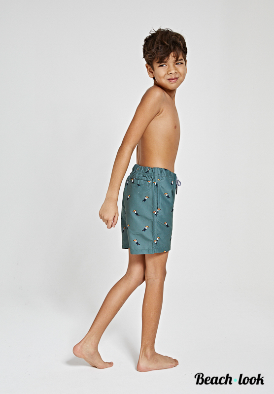 Shiwi Kids Zwemshort - Trendy Toekan Print | Vader & Zoon - Afbeelding 4