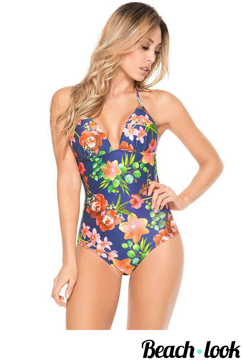 Phax Swimwear Halter Badpak Wall Flower - Trendy Strandoutfit voor de Zomer - Afbeelding 6