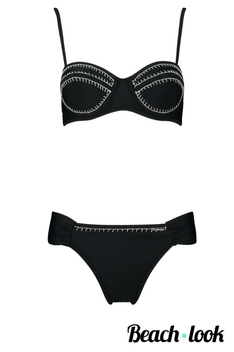 Shiwi Zwarte D-Cup Reversible BikiniTop - Ethnic - Afbeelding 6