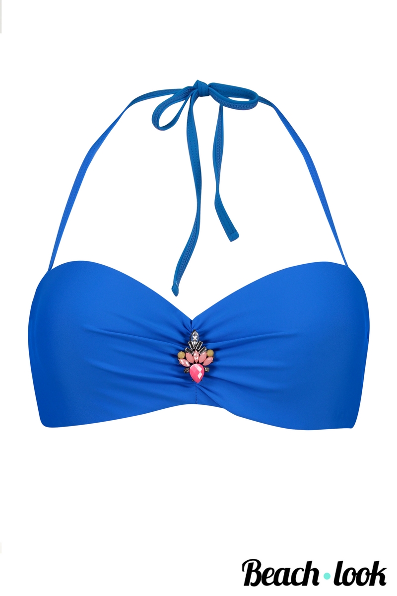 Shiwi Beugel Bandeau Bikinitop Island Blue - Afbeelding 5