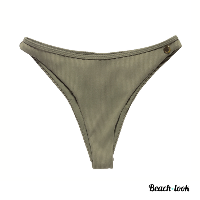 Panos Emporio Thyme Xenia Bikinibroekje Black Forest – Zweeds Design Luxe Ribstof
