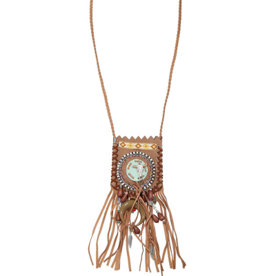Beach-Look Ibiza ketting Boho Bag Skull