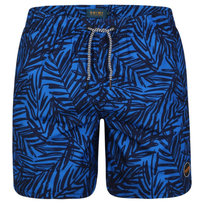 Shiwi Mangrove blauwe zwemshort – trendy print