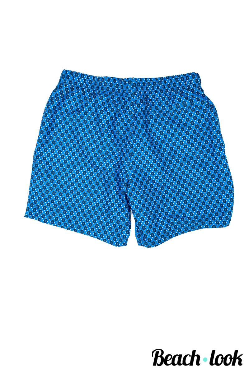 Shiwi Porto Heren Zwemshort - Helderblauw met Opvallende Print - Afbeelding 4