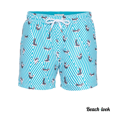 Panos Emporio Classic Zwembroek – Luxe Badmode met Bulldog Print