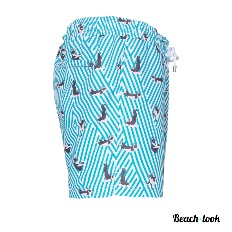 Panos Emporio Classic Zwembroek - Luxe Badmode met Bulldog Print - Afbeelding 3