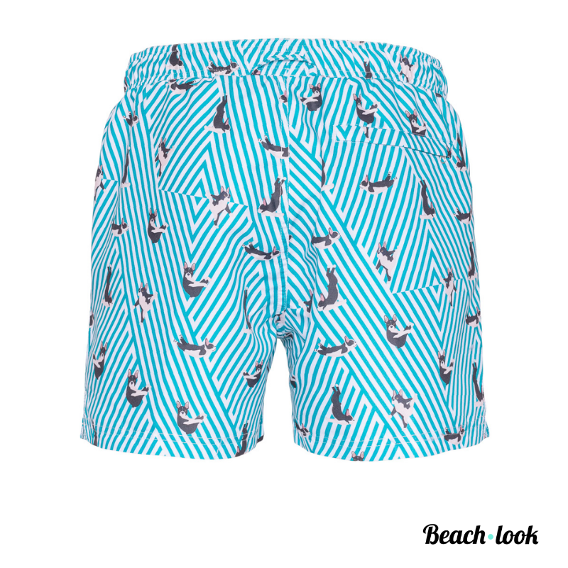Panos Emporio Classic Zwembroek - Luxe Badmode met Bulldog Print - Afbeelding 4
