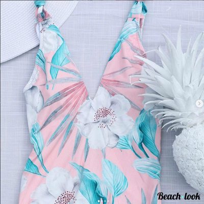 Badpak trendy V-hals