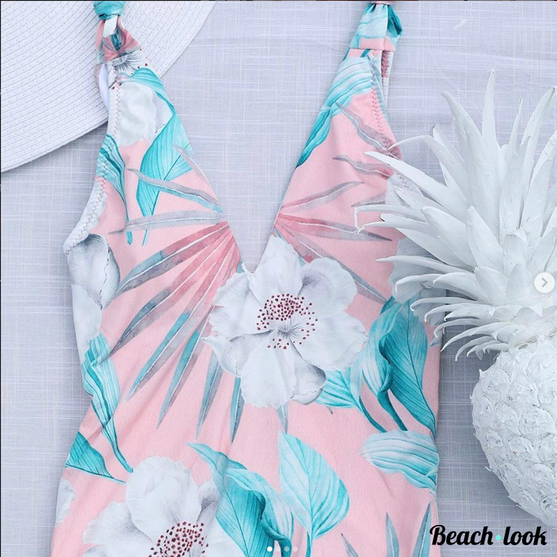 Badpak trendy V-hals