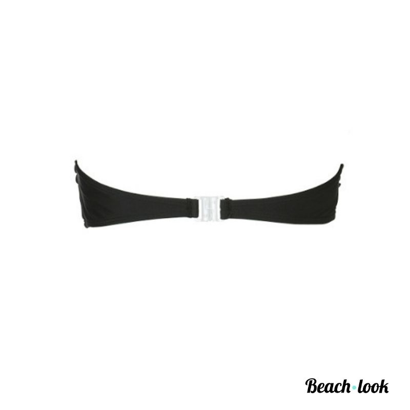 Shiwi Zwarte Twist Bandeau Bikini Top - Zomerse Stijl en Comfort - Afbeelding 2