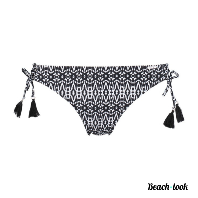 Shiwi Graphic Contrast Bikinibroekje – Trendy Zomerlook met Verstelbare Pasvorm