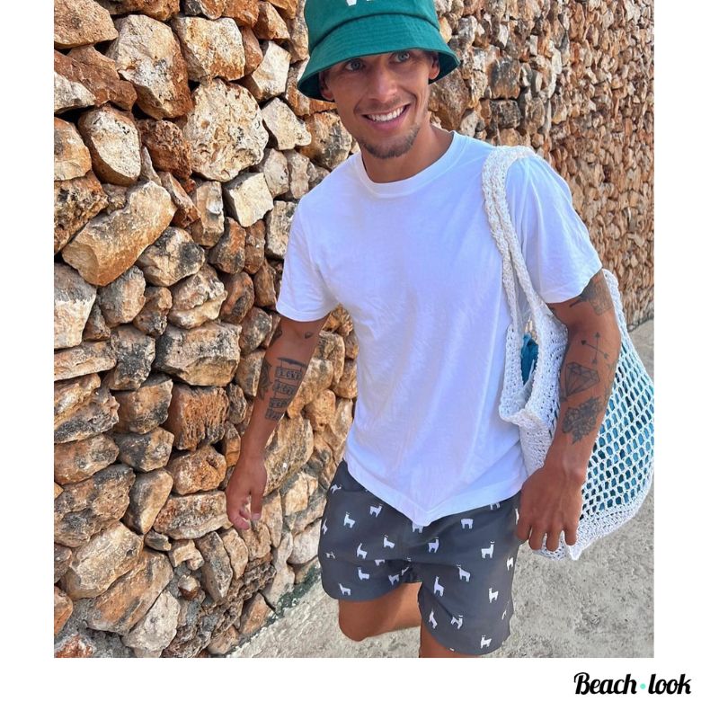Zwemshort met print