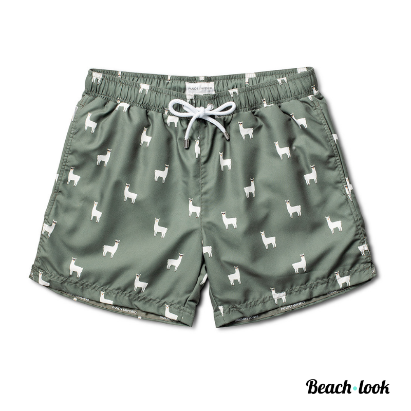 zwemshort heren panos armygroen