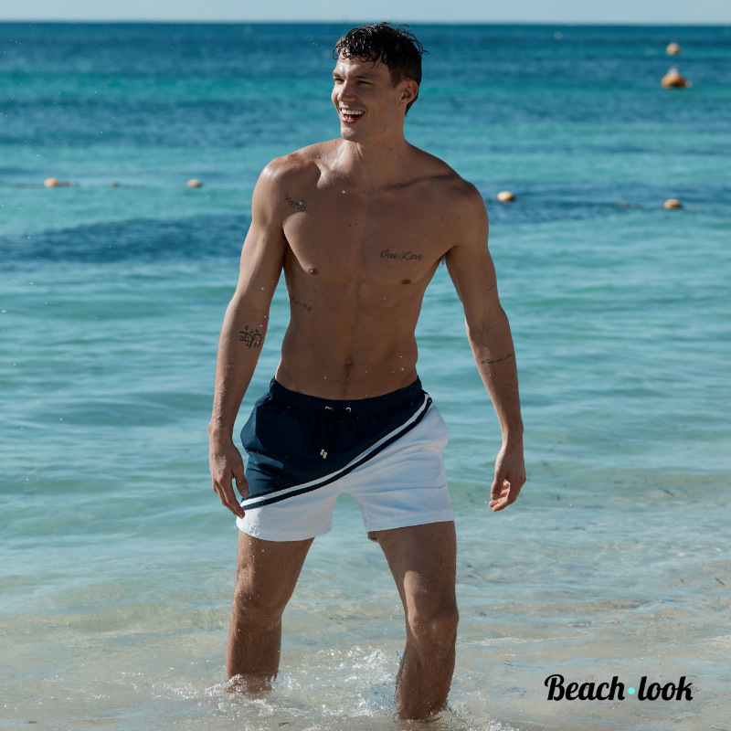 Panos Emporio ClassIc Zwembroek - Stijlvolle Comfortabele Shorts | Grafische Nautische Print - Afbeelding 2