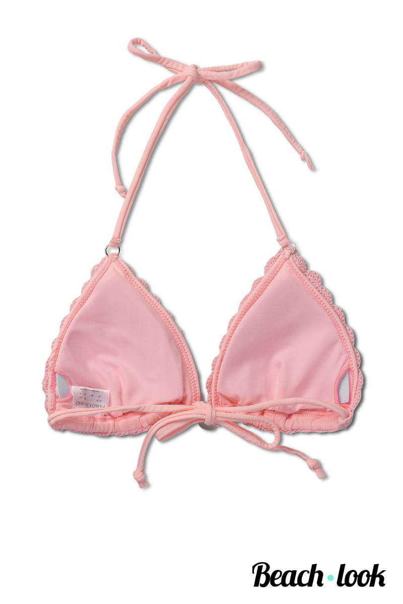 Panos Emporio Kandia Triangel Top Roze | Mix & Match - Afbeelding 2