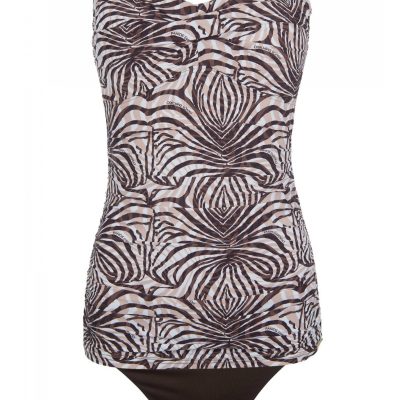 Panos Emporio Zebra Print Luxe Badpak