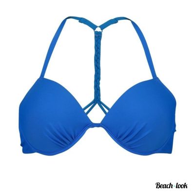 Shiwi Stijlvolle Beugelbikinitop in Island Blue – Voorgevormde Bikinitop
