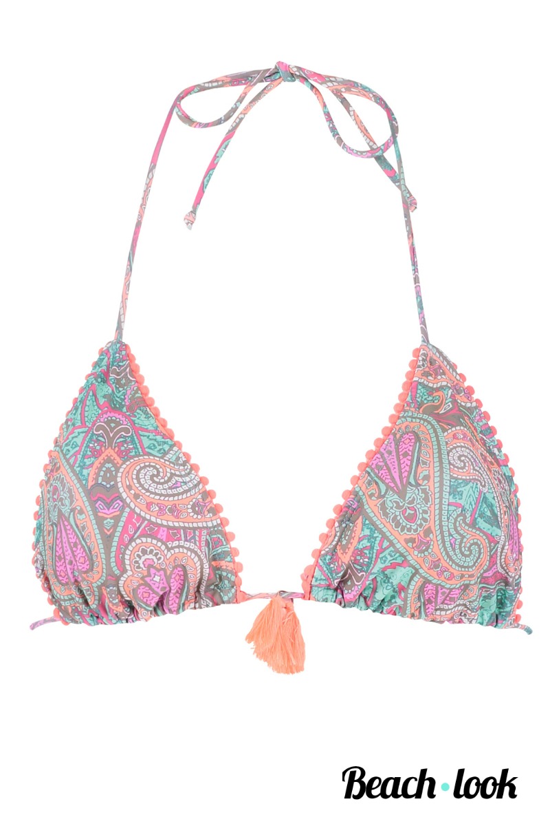 Shiwi Paisley Print Bikinitop voor Zomerse Strandlooks - Afbeelding 3