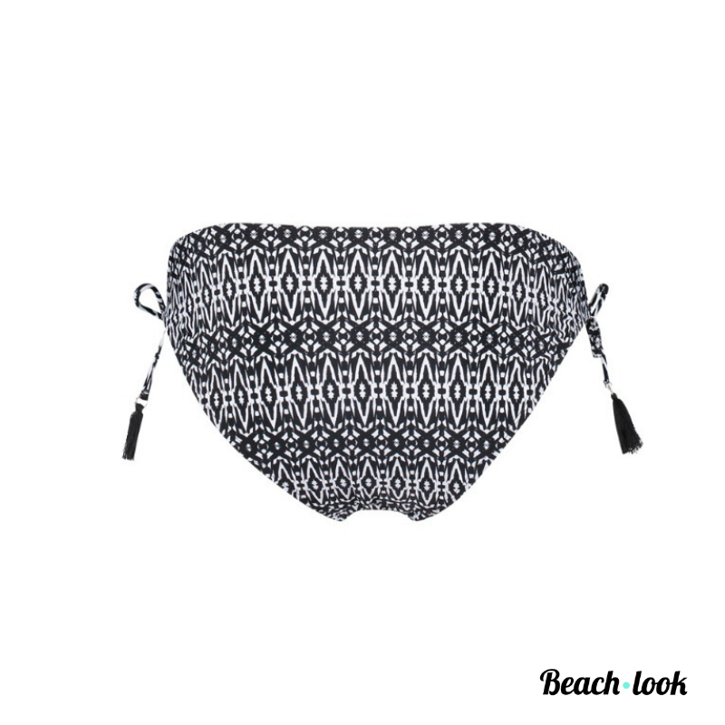 Shiwi Graphic Contrast Bikinibroekje - Trendy Zomerlook met Verstelbare Pasvorm - Afbeelding 2