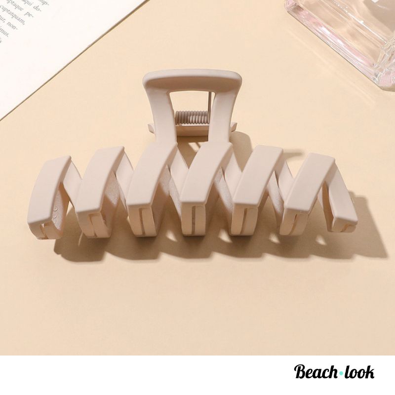 Beach Look haarklem Beige