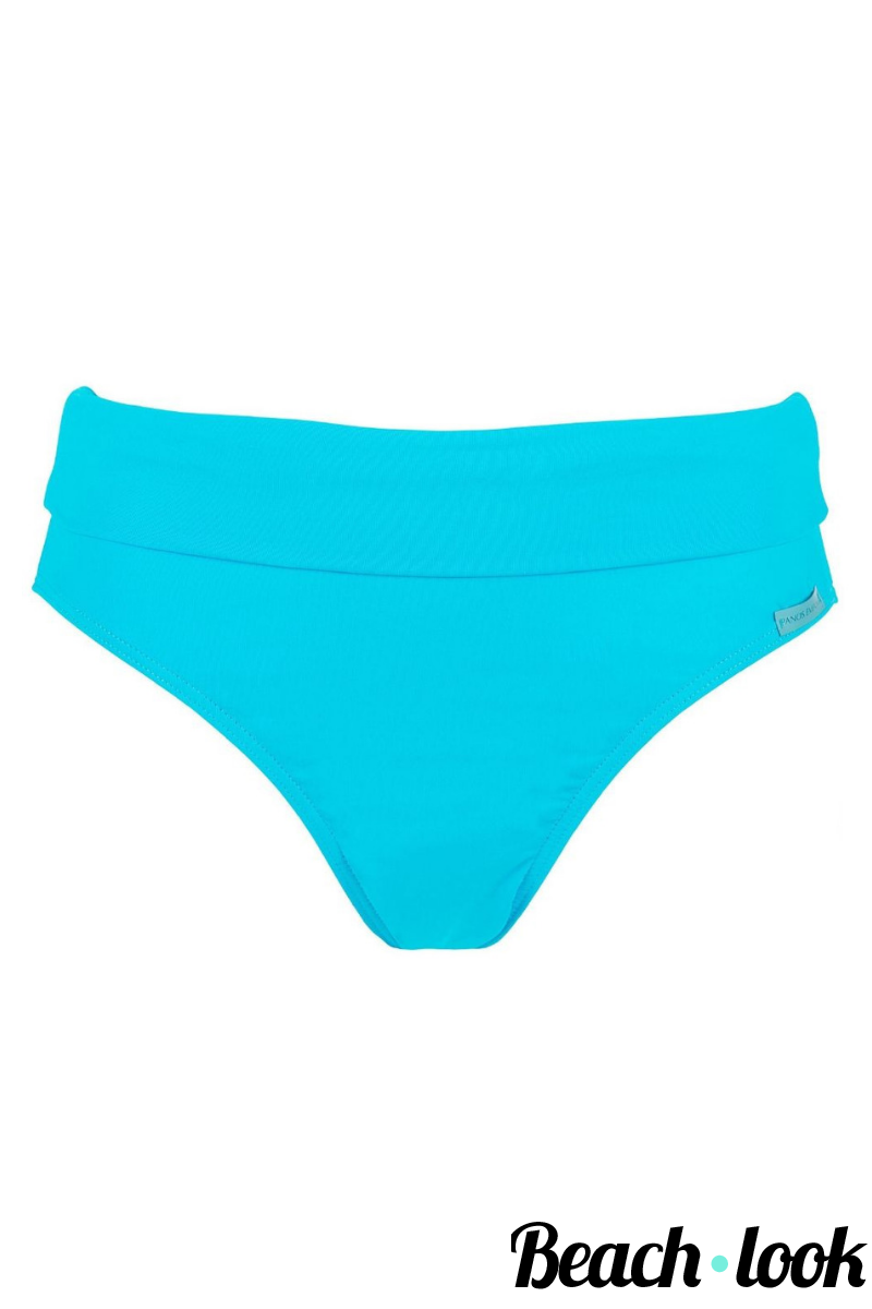 Panos Emporio high waist turquoise Bikinibroekje luxe badmode - Afbeelding 2