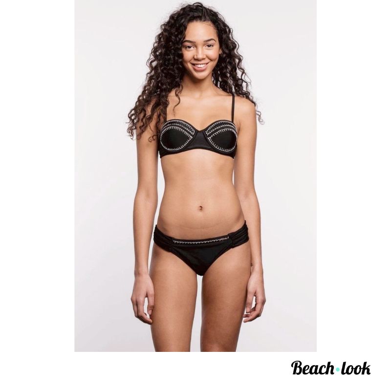 Shiwi Zwarte D-Cup Reversible BikiniTop - Ethnic - Afbeelding 3