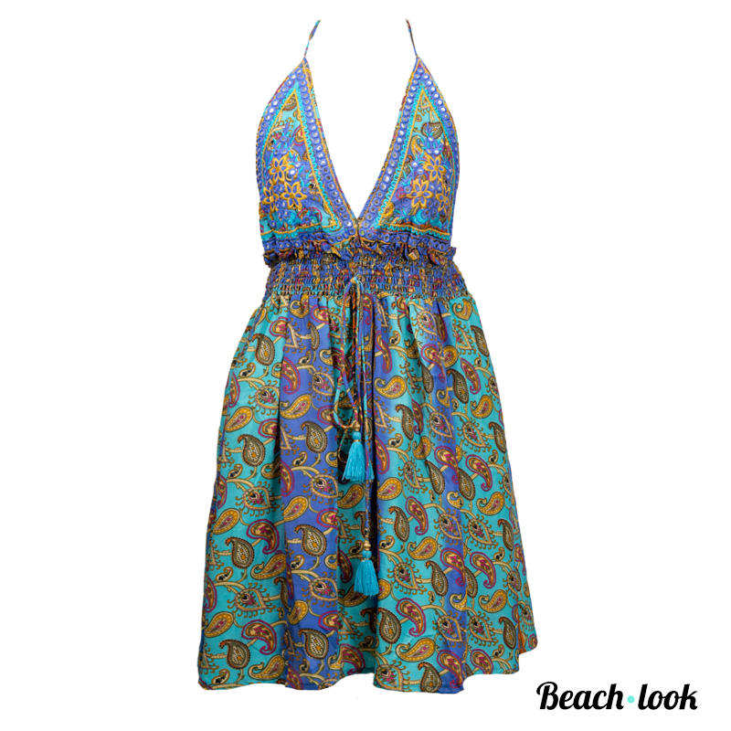 Zomerjurk Strandjurk Boho Paisley