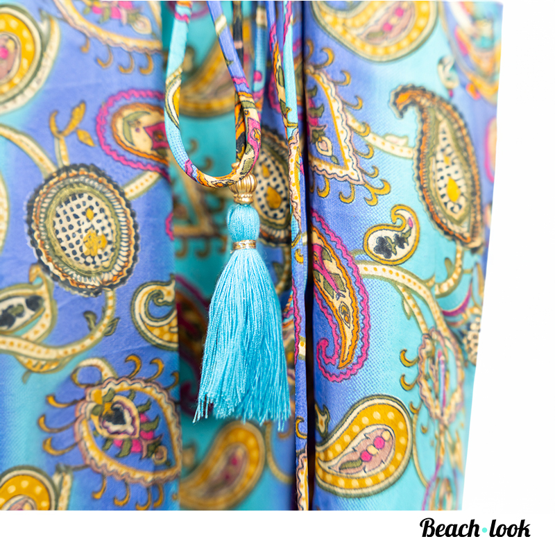 Kort zomerjurkje paisley print