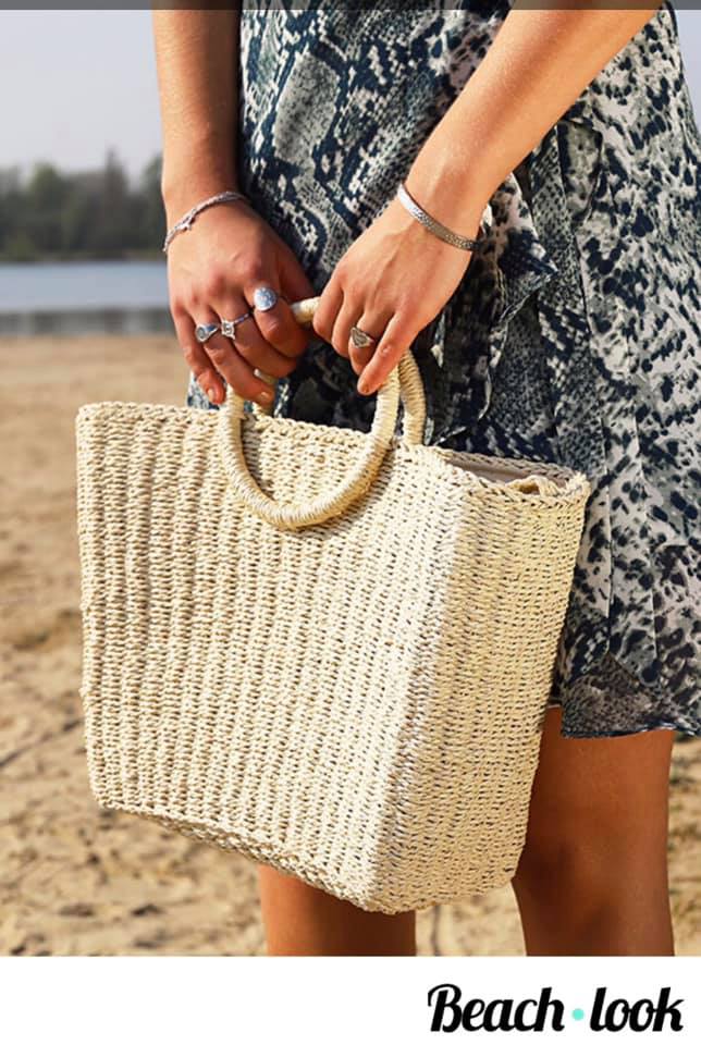 Beach look ibiza strandtas grote