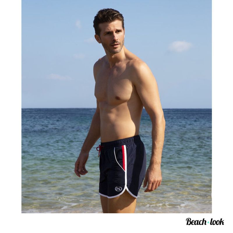 Panos Emporio Boardshort | Sportieve Blauwe Zwembroek - Afbeelding 2