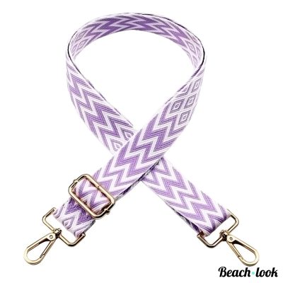 Beach-Look Bag Strap | Tassen Riem | Schouderriem Tas Paars