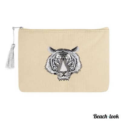 Beach-Look Zomers Etui Tasje Beige – Ideale Strand- en Zwembad Metgezel