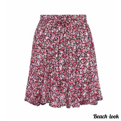 Beach-Look Bloemenprint Zomerrokje Strandrokje