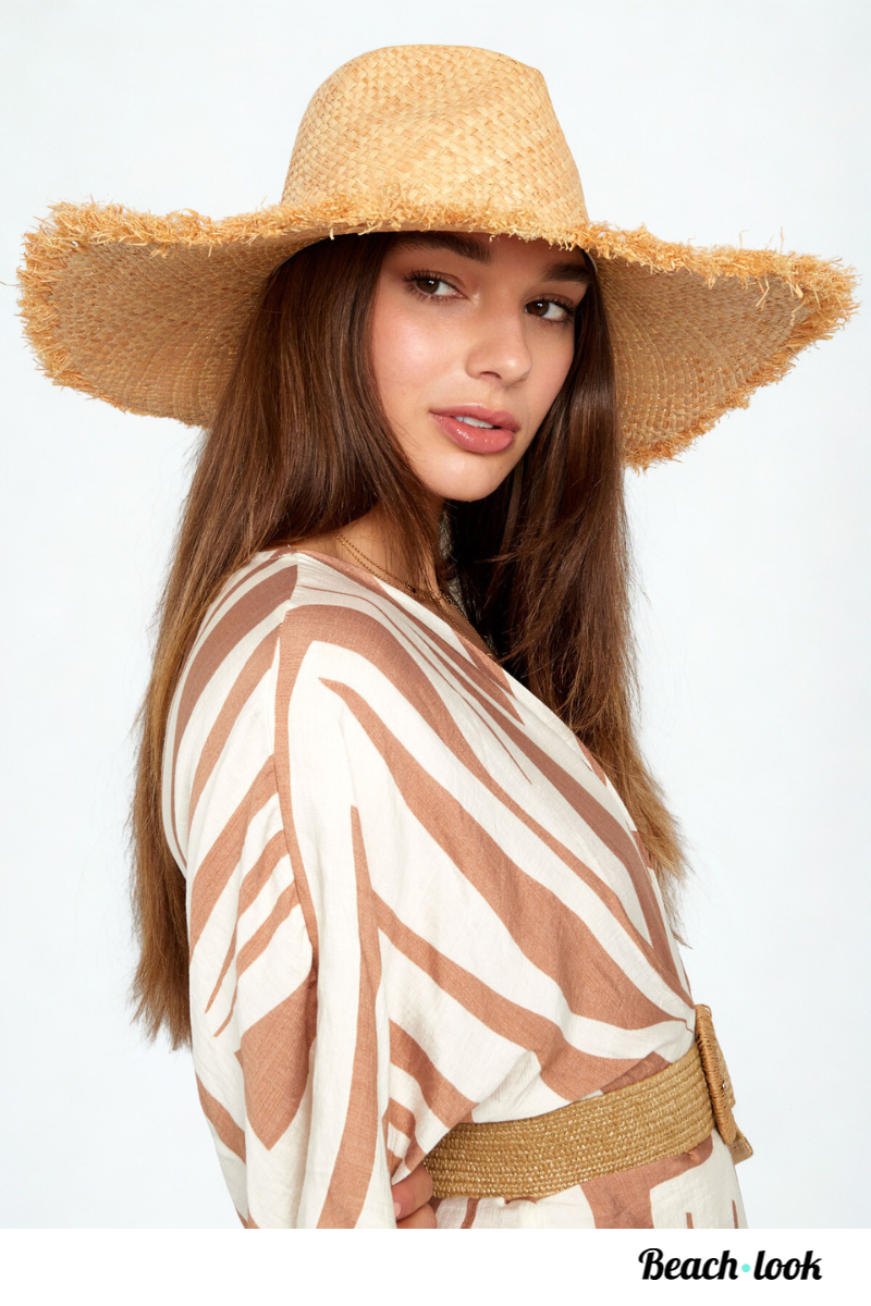 Beach Look beige strandhoed