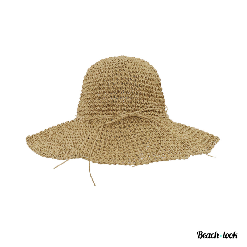 Zomerhoed ibiza stijl beige