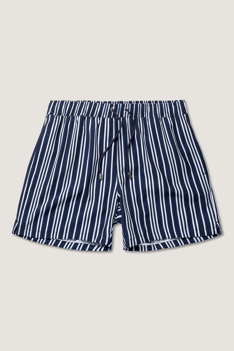 Panos Emporio Classic Pinstripe Zwemshort