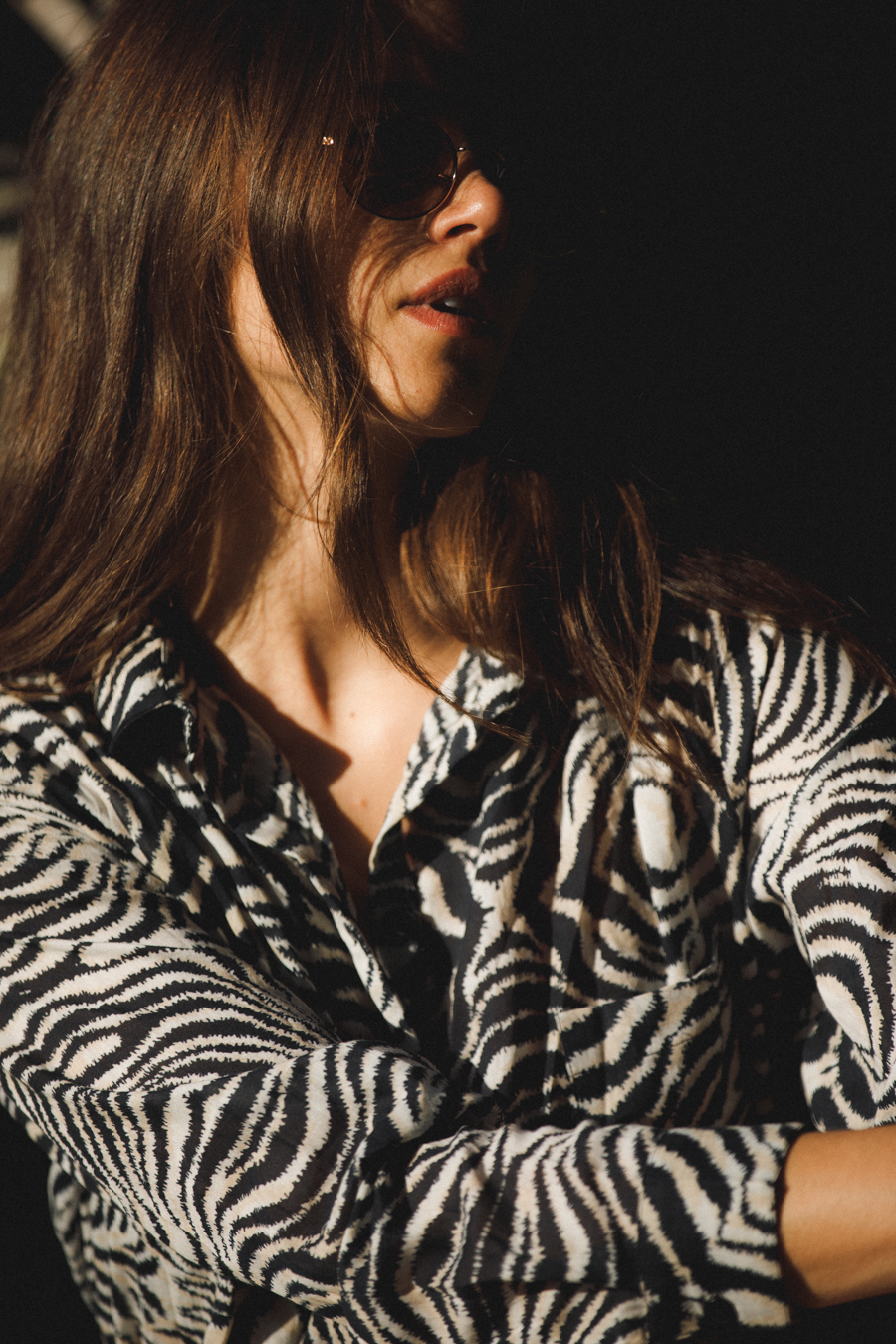 Panos Emporio Ismene Zebra Strandjurk - Afbeelding 2