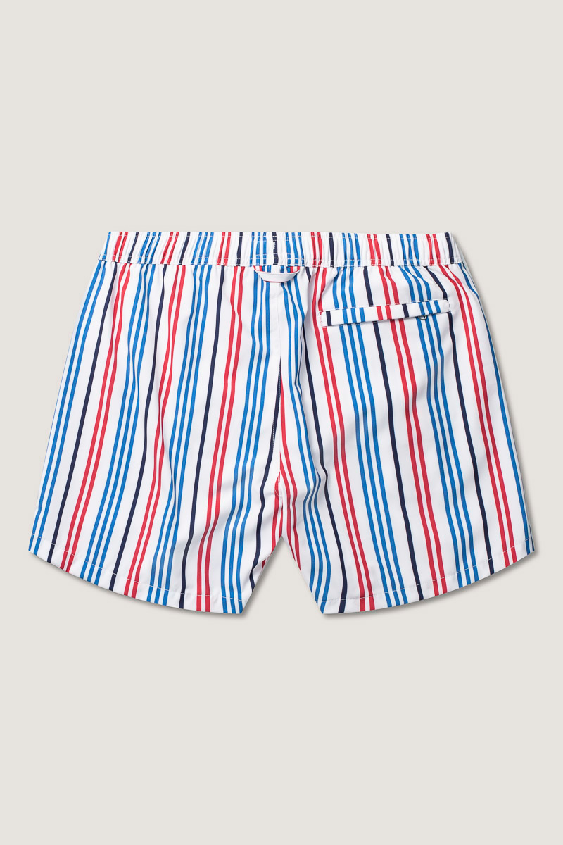 Panos Emporio Classic Pinstripe Zwemshort - Afbeelding 2